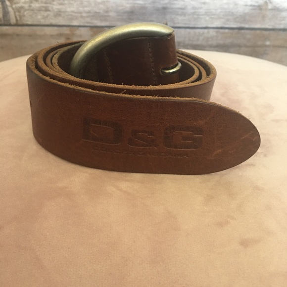 🔥Auth Dolche and Gabbana brown belt 38 - Picture 3 of 8